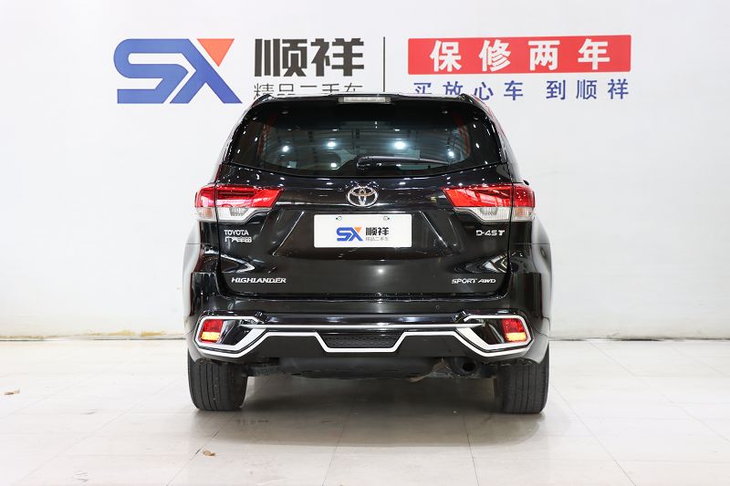 丰田 汉兰达 2018款 2.0T 四驱尊贵版 7座 国VI